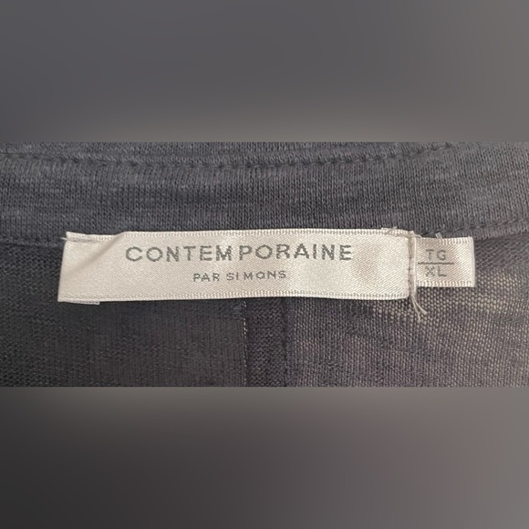 NWOT Blue-Gray Linen Shirt - Picture 6 of 10